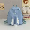 Orelhas de Coelho Fofas Mochila Pequena de Alto Valor para Crianças Novo Estilo Ins Japonês Mini Mochila Doce para Meninas