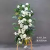 Arreglos Florales de Boda Estilo Bosque, Macetas Colgantes, Flores de Seda, Decoraciones de Pasillo, Decoraciones para la Ceremonia de Entrega del Coche de Boda, Escaparates, Plantas Verdes