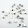 Acessórios de Nail Art Prontos com Strass Sem Fundo, Tamanhos Deslumbrantes Ss6-Ss20, Acessórios de Nail Art Usáveis