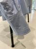 Yuran 26 Nova Moda de Blogueira de Moda Nicho da Primavera Roupas de Algodão Pima de Alta Contagem de Fios Compactamente Fiado Camisa Solta com Aspecto de Papel