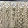 Decoração de Cena de Casamento Pano Pendurado Vinho Véu de Casamento Tecido de Fundo Vermelho Tecido de Seda Leite Vermelho Cortina de Casamento