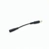 A linha de conversão DC4.5 * 3.0 fêmea para 7.4*5.0 macho é adequada para conversão de fonte de alimentação de notebook de boca pequena para boca grande