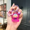 Llavero de Fruta Luminosa para Bebé Colgante de Niña Colgante de Pareja Creativo Lindo Colgante para Bolso Coche Lote