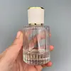 Frasco de Perfume com Listras Verticais 30ml Frasco de Vidro para Perfume com Tampa de Rosca Frasco de Vidro para Perfume Tipo Pressão 50ml Frasco Spray com Listras Verticais
