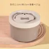 Lonchera Aislada de Acero Inoxidable 304 para Estudiantes, Práctica Lonchera Redonda, Apta para Microondas con Tapa, Tazón para Sopa, Recipiente para Alimentos, Fiambrera para Sopa