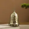 Quemador de Incienso Estilo Chino Campana Dorada Llena de Riqueza, Portaincienso de Cobre Estilo Antiguo, Incienso Aromaterapéutico Zen Puro de Té Estacional para Uso en Interiores
