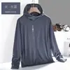 Ropa de verano para exteriores con protección UV UPF50, ropa de protección solar ligera y transpirable de seda helada para mujer, ropa de pesca deportiva para hombre.