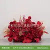 [Série de Ano Novo] Conjunto de Arte Vermelho Decoração Festiva de Casamento Enfeites de Mesa para Sala de Estar Presentes de Ano Novo para uma Atmosfera Festiva