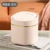 Mini papelera de escritorio para casa linda mesa mesa de café mesita de noche dormitorio con tapa escritorio de oficina papelera