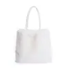 Bolso de Peluche para Mujer Estilo Coreano de Moda Bolso Tote 2026 Nuevo Nicho Simple Bolso de Hombro Alto Apariencia Elevada Bolso de Hombro Único