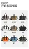 Nova Bolsa Quadrada Pequena de Mão Simples Transfronteiriça Versátil Leve Casual Bolsa de Ombro Estilo Esportivo Versátil para Uso Externo Bolsa Transversal
