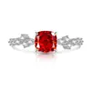 Bestseller de Tiktok y Xiaohongshu: Un Ramo de Flor de Hielo de Luz de Estrellas Anillos Cortados para Mujer con Incrustaciones de Diamante de Alto Carbono Envío Transfronterizo Europeo y Americano