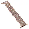 Para s8 apple Applewatch reloj S9-1 generación completo diamante elástico metal diamante iwatch se correa