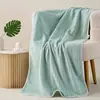 Toalla de Baño Grande Gruesa 90*175 Felpa de Coral Patrón de Piña Adulto Secado Rápido Absorbente Regalo de Natación Toalla de Baño Venta al por Mayor Logo