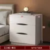 Mesita de Noche Nórdica para Uso Doméstico, Simple Mesita de Noche y Gabinete de Almacenamiento con Cajón al Pie de la Cama, Mini Gabinete de Almacenamiento, Gabinete de Mesita de Noche para Dormitorio Pequeño