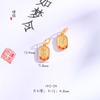 Larga duración no se desvanece Arena dorada de Vietnam Jinyi Yuyu comida para ser título dorado calabaza atrapasueños red a través de agujero accesorios DIY pulsera femenina