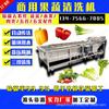 Lavadora de Verduras de Burbujas Grandes, Equipo Totalmente Automático de Acero Inoxidable para Eliminación de Impurezas de Edamame, Lavadora de Frutas Cacahuetes y Pimientos