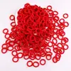Anel de Toalha Colorido Durável Infantil Anel de Cabelo com Polegar de Alta Elasticidade para Bebê Faixa de Cabeça de Borracha para Menina Não Machuca o Cabelo Acessório de Cabeça