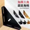 Acessórios Modernos para Cama Macia Suporte Triangular de Cama Conector de Estrutura de Cama Acessórios de Ferragens para Estrutura de Cama Suporte para Pés Suporte de Ângulo de Abertura Grande