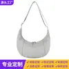 Nuevo bolso de luna transfronterizo estilo francés, diseño de nicho, sensación de alta gama, bolso de hombro de nailon moderno y a la moda, personalizable