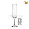 Soplado artificial 250ml copa creativa de cristal transparente para vino espumoso copa recta de champán copa para vino dulce copa hecha a mano con LOGOTIPO
