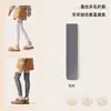 Calcetines altos de algodón puro para mujer, estilo otoño e invierno, protección de rodilla, calidez para todas las estaciones, calentadores de piernas para el frío invernal, calcetines largos hasta el muslo