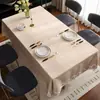 Mantel impermeable a prueba de aceite de PVC Estilo Dopamina Ins Mantel de Mesa Almohadilla Protectora Mantel Rectangular para Mesa de Comedor Mantel para Mesa de Comedor de Tacto de Alta Gama