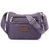 Bolsa casual de tecido Oxford, nova bolsa transversal leve para primavera, moda internacional, com vários bolsos, bolsa de ombro único de nylon para mulheres, para mãe