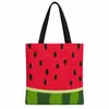 Bolsa de Lona para Gatinho Pintura a Óleo Transfronteiriça Temu Bolsa Tote de Lona com Impressão Digital Bolsa Tote para Ir ao Trabalho Compras Personalização