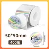 Papel Térmico Láser Holográfico para Etiquetas de Productos Nuevos Transfronterizos Adecuado para Jingchen K3 Hanyin N31 Papel Térmico Impermeable Cuatro Pruebas