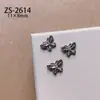 Super hada hecho a mano tridimensional pequeña mariposa joyería para uñas pequeño libro rojo con tul dulce fresco decoración de uñas diy