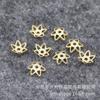DIY acessórios de jóias artesanais grinaldas floral 7,5 mm borla espaçador hairpin acessórios de cabelo nupcial passo material A369
