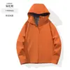 Chaqueta cortavientos e impermeable para exteriores de primavera y otoño, diseño unisex, adecuada para senderismo y montañismo, chaqueta softshell de alta calidad para exteriores