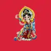 Imán de Nevera de Personaje de Ópera de Metal Maquillaje Facial de la Ópera de Pekín Imán de Souvenir Cultural y Creativo Mu Guiying Guan Yu Yang Guifei Succión Magnética
