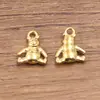 7 Tipos de Accesorios para Joyería de Acero Inoxidable 304 Colgantes de Animales Cabeza de Vaca Libélula Serpiente Oso Chinchilla Colgante Joyería Electrochapada