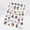 Camuflaje 5D en relieve dibujos animados lindos pegatinas para uñas sanliou coolomi gato KT Pooh stitch calcomanías para uñas