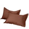 Funda de Almohada Sobre Color Sólido Individual Dormitorio de Estudiante Lijado Cómodo Transpirable Transfronterizo Funda de Almohada Funda de Almohada Hotel