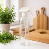 Botella de Spray Transparente de 500 ml para Belleza y Peluquería Niebla Fina Plástico Hombro Redondo Botella de Spray Pet para Regar Flores y Desinfectar Botella Pistola de Spray de Mano