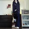 Estilo Coreano Otoño e Invierno Moda Dongdaemun Ropa Deportiva Traje para Mujer Sudadera Holgada Casual con Capucha Traje de Running Conjunto de Dos Piezas