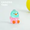 Boneca de Frango Luminous Colorida de Desenho Animado em Resina Acessórios Criativos para Paisagismo Doméstico Acessórios para Joias DIY Venda por Atacado Mista