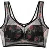 Ropa interior para madres de mediana edad y mayores, Sujetador push-up anti-caída para mujer, Sin aros, Top deportivo tipo chaleco que retrae el busto