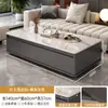 Mesa de Centro Set de Mueble para TV Sala de Estar Hogar Apartamento Pequeño De Pie Mesa Pequeña Simple Moderna Creativa Estilo Madera Maciza Mesa de Centro