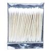 Hisopo de algodón multifuncional punta redonda bordado doble hisopo de algodón maquillaje belleza delineador de ojos cejas remoción modificación