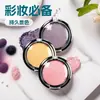 Iluminador Brillante Tridimensional de Alto Brillo, Sombra de Ojos Monocolor en Tonos Tierra con Destellos Deslumbrantes y Maquillaje Perlado