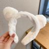 Coreano Hairpin Plush Cute Cat Hairband Mulheres Internet Celebrity Wash Face Headband Live Photo Performance Hairband Acessórios para o cabelo Cocar