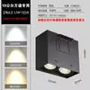 8 lámpara empotrada 0 lámpara de techo especial downlight rejilla doble cabezal 5cm rejilla cubo liner aluminio cuadrado rejilla lámpara de techo