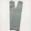 Luvas de Spandex Femininas Elásticas Mangas Longas Etiqueta Branco Direção Proteção Solar Mangas de Braço Fabricante Atacado para Exterior