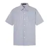 Camisa de Cuadros de Manga Corta Estilo Retro Americano para Hombres y Mujeres 2026 Nuevo Estilo de Verano Versátil Ropa de Trabajo Holgada Camisa Casual Top