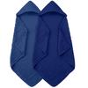 Toalla de bebé con capucha de algodón muselina para bebé, grande, absorbente, resistente, adecuada para el cuidado de recién nacidos, toalla