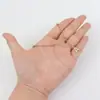 Europa y Estados Unidos transfronterizo hermoso 26 letras amor lazo collar cadena de clavícula de acero inoxidable joyería de regalo para fiesta de viaje mujeres
